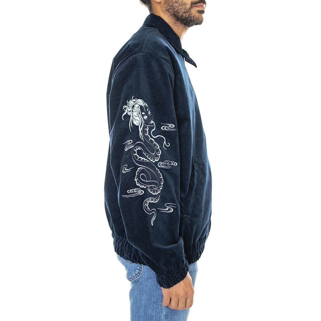 Midnight Jacket Navy Blazer - Giacca Invernale in Velluto Uomo Blu I031075.NYB.67.-NYB.67  EDWIN 