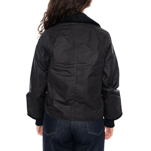 Cropped Beadnell Wax Jacket Navy / Classic - Giacca Donna Blu LWX1403 NY92 BARBOUR 