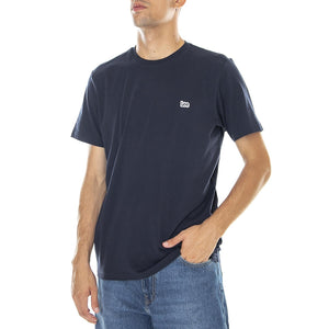 Patch Logo - Maglietta Girocollo Uomo Blu L60UFQ35  LEE 