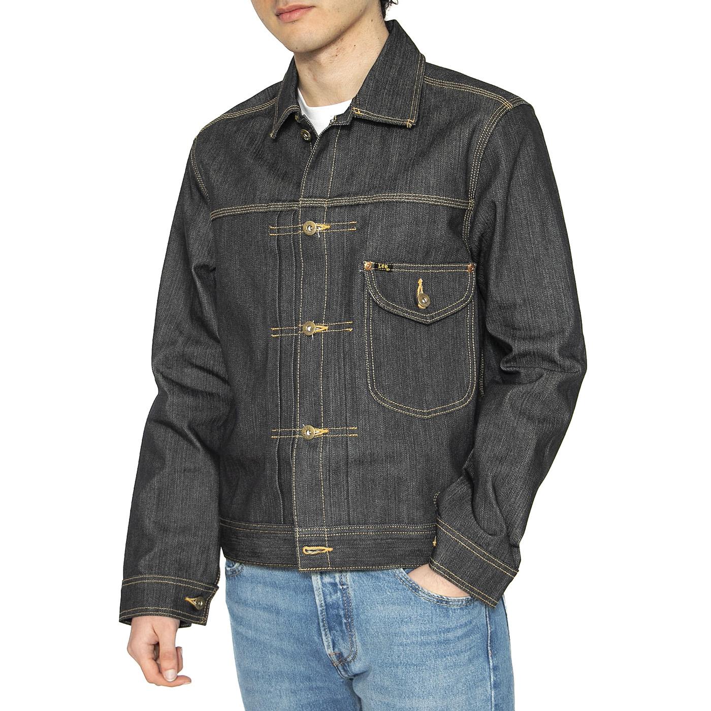 101 Boxy Cowboy Jacket Dry Blue - Giacca Denim Jeans Uomo Blu 112363872  LEE 