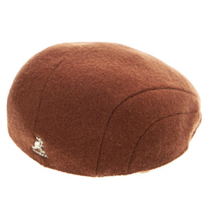 Wool 507 Mahogany - Cappellino a Coppola Marrone 6845BC-MH240  KANGOL 