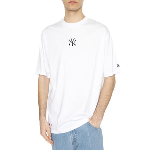 Mos MLB Le Midi Tee New York Yankees White - Maglietta Girocollo Uomo Bianca 60675748  NEW ERA 