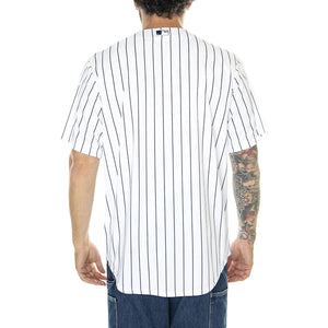 New York Yankees Replica Shirt - Camicia Maniche Corte Uomo Bianca T770-NKWH  NIKE 