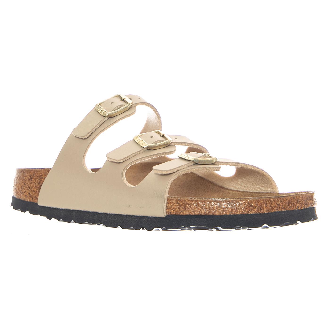 Florida SFB Birko Flor Narrow Fit Sandcastle - Sandali Donna Beige 1029265 SDL BIRKENSTOCK 