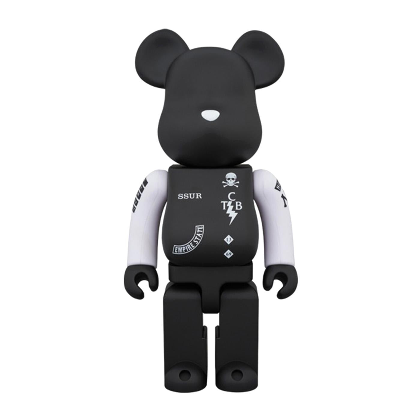 Medicom SSUR Be@rbrick Black 400% - Toy Medicom Multicolore MDTSSUR  MEDICOM TOY 