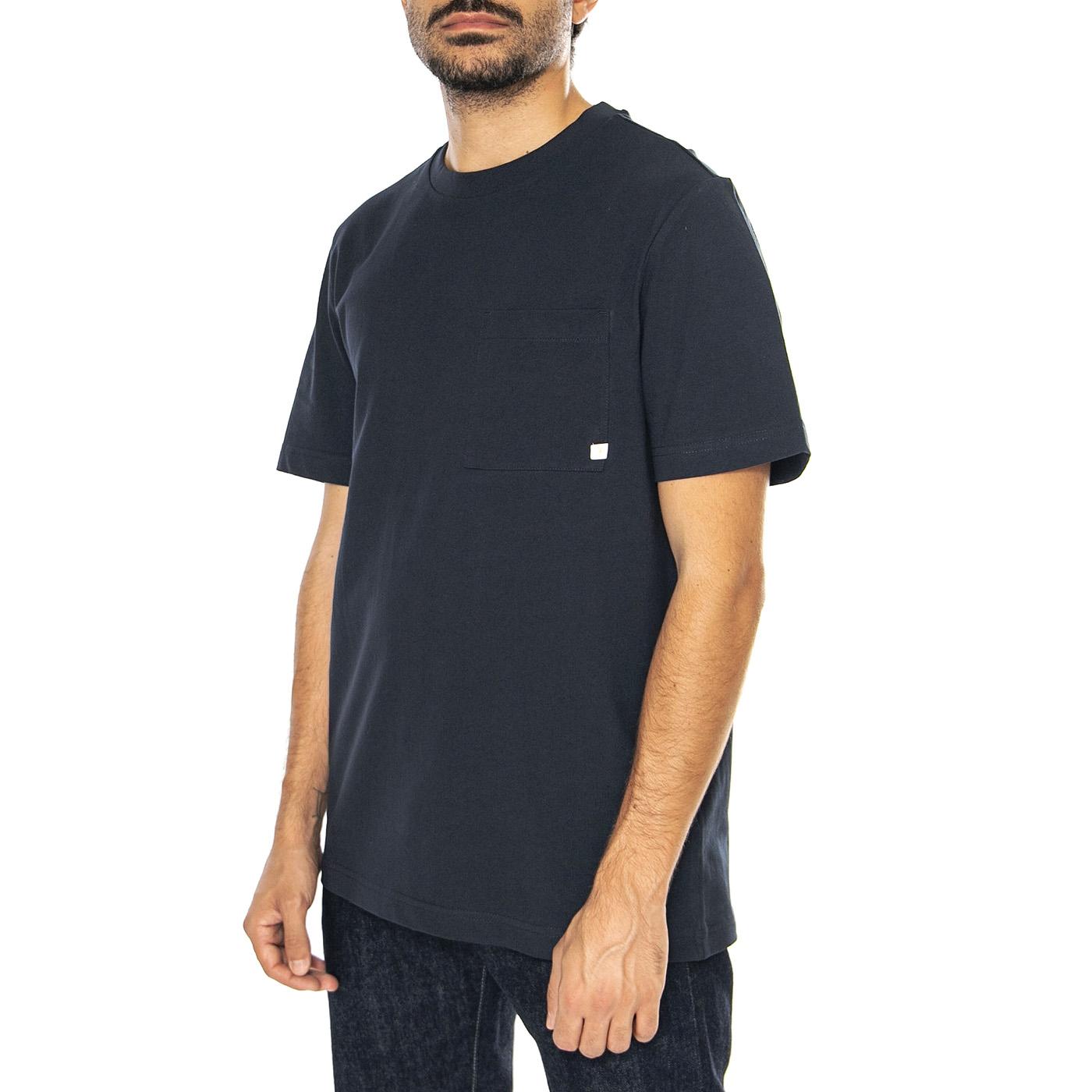 Stacy Pocket SS Tee True Navy - Maglietta Girocollo Uomo Blu F4KSD007-412  FARAH 