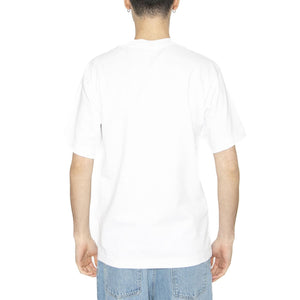 Left Chest II Loose SS White - Maglietta Girocollo Uomo Bianca VN000P1PWHT1  VANS 