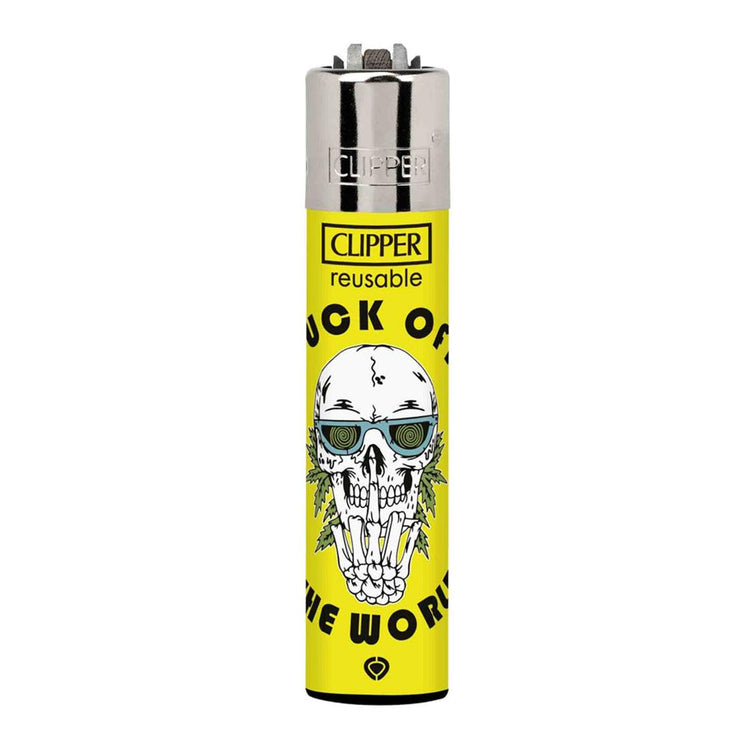 Clipper Circa - Fuck Off The World - Accendino Ricaricabile Giallo / Multicolore 237741_13  C1RCA 