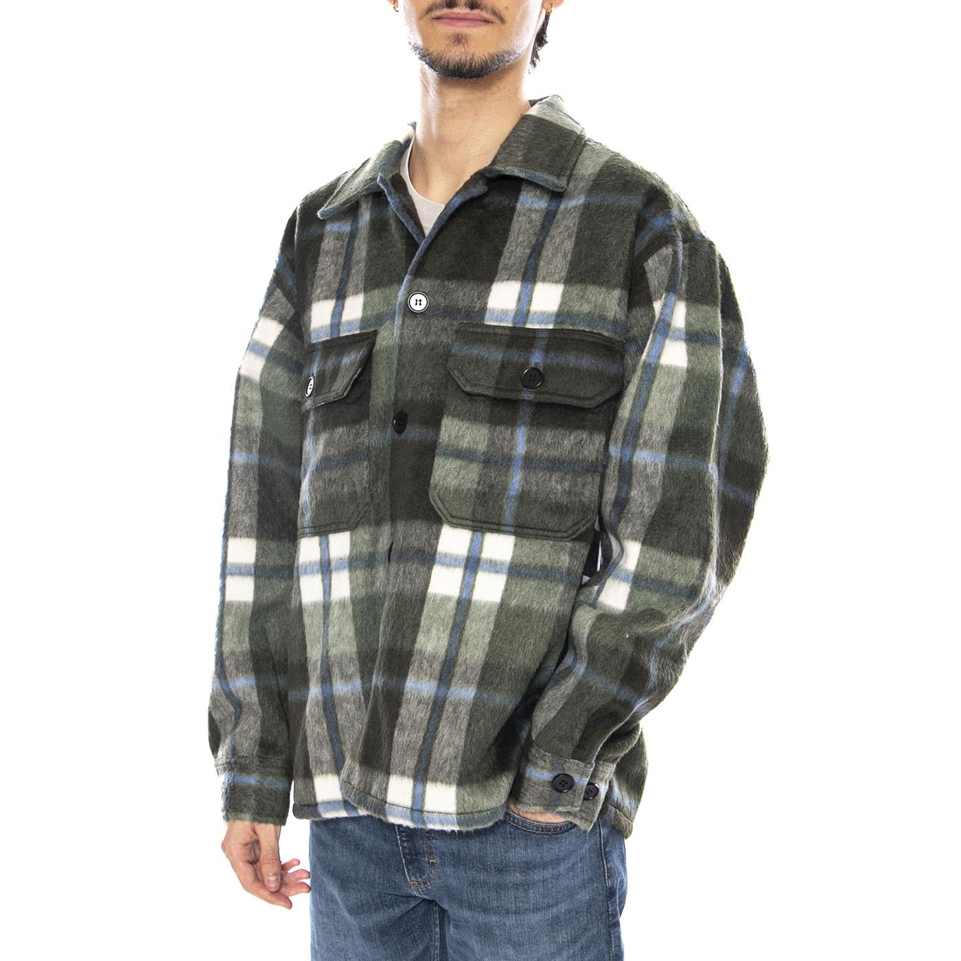 Stanton Shirt Jacket Checks Multicolor - Giacca Uomo Multicolore 121160062 RSI OBEY 