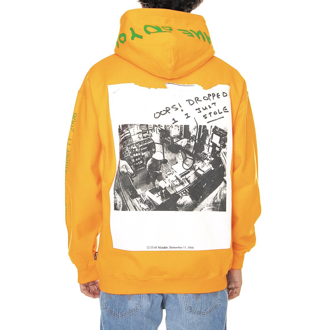 Shame Hoodie Orange - Felpa con Cappuccio Uomo Arancione 22WISH50-ORANGE  IUTER 