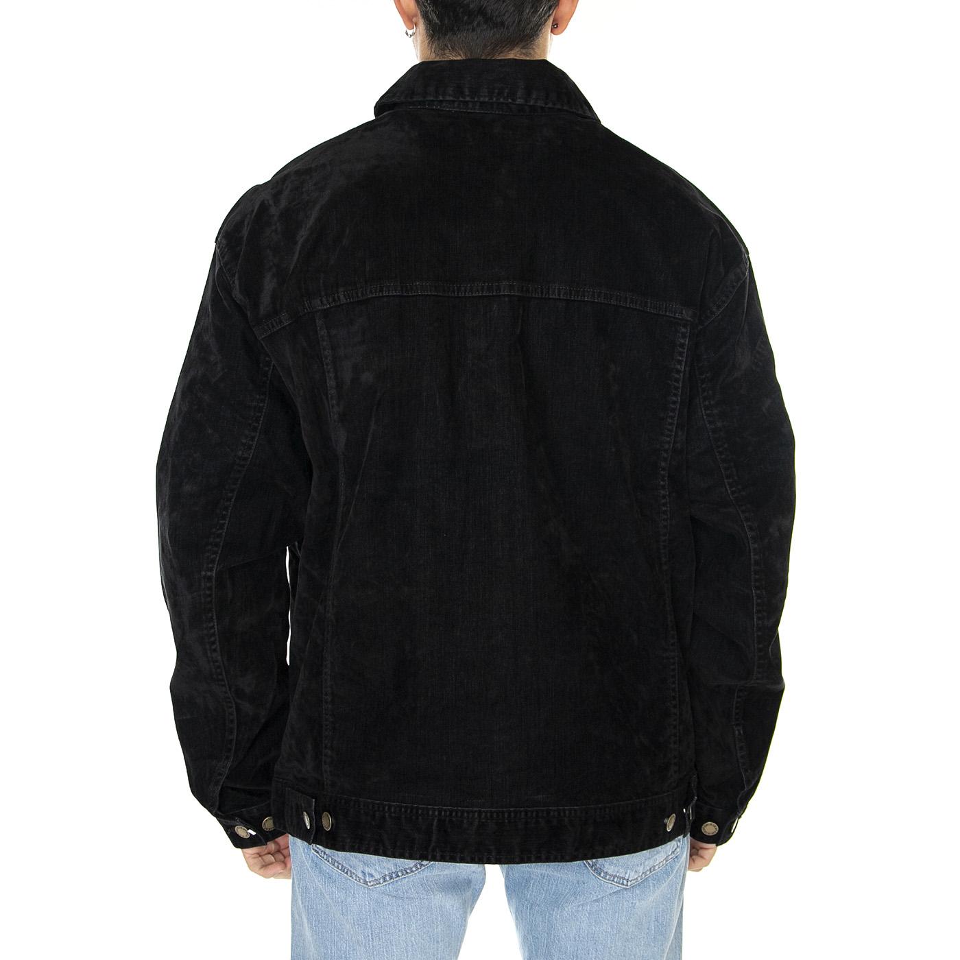 Oc x Dickies Flock Jacket Black - Giacca Estiva Uomo Nera DK0A4Y4YBLK1  DICKIES 