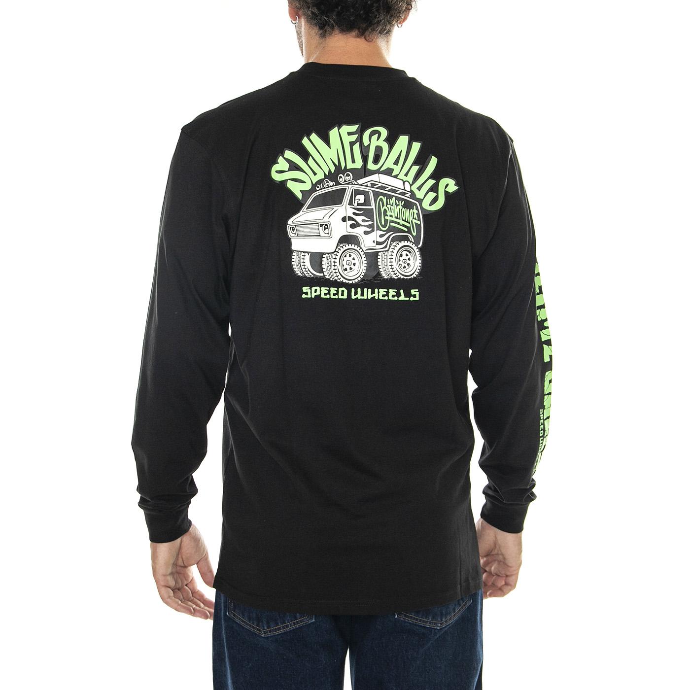  Mike Giant Van L/S Black  SANTA CRUZ 