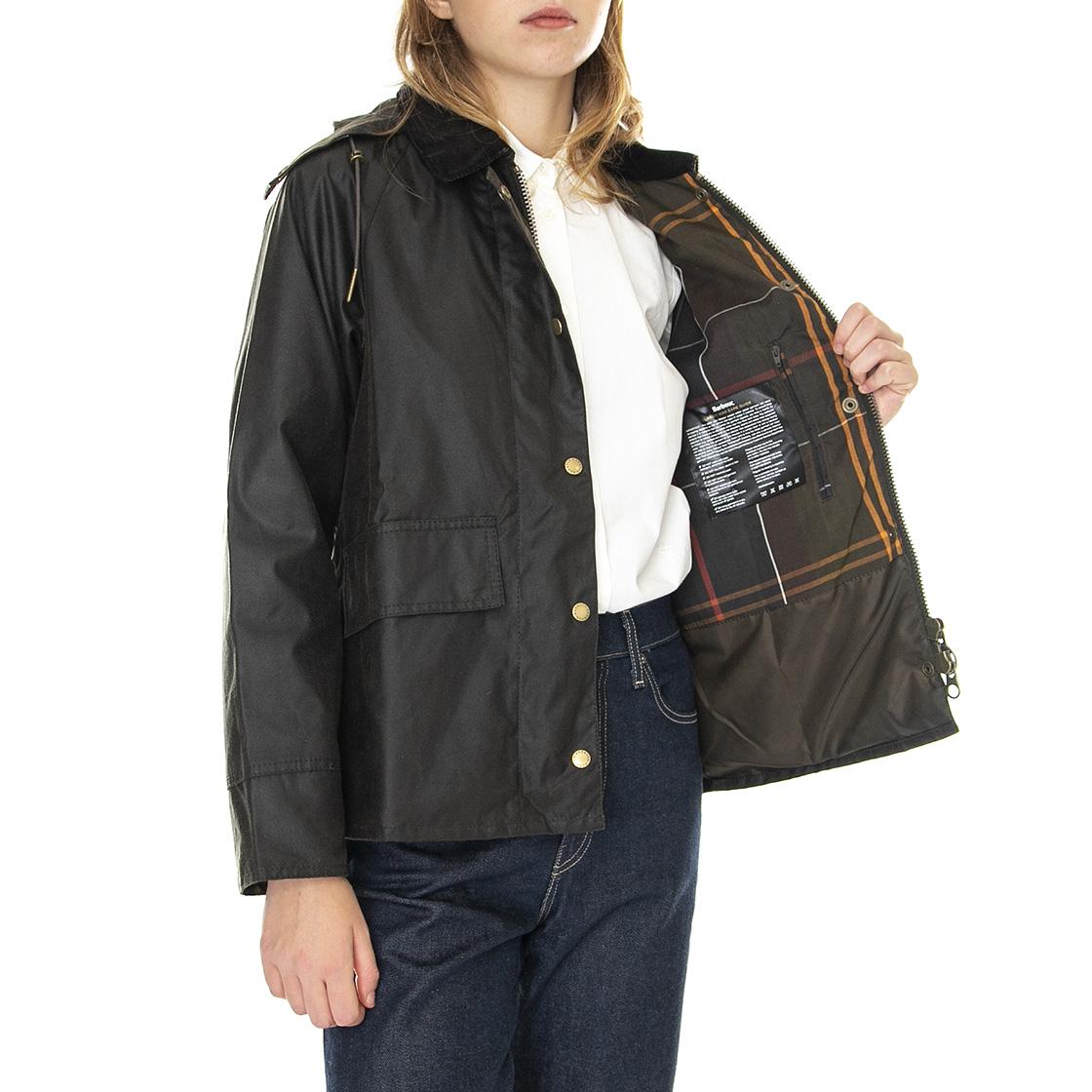 Avon Wax Olive Classic - Giacca Invernale Donna Marrone 222MLWX1081-OL71  BARBOUR 