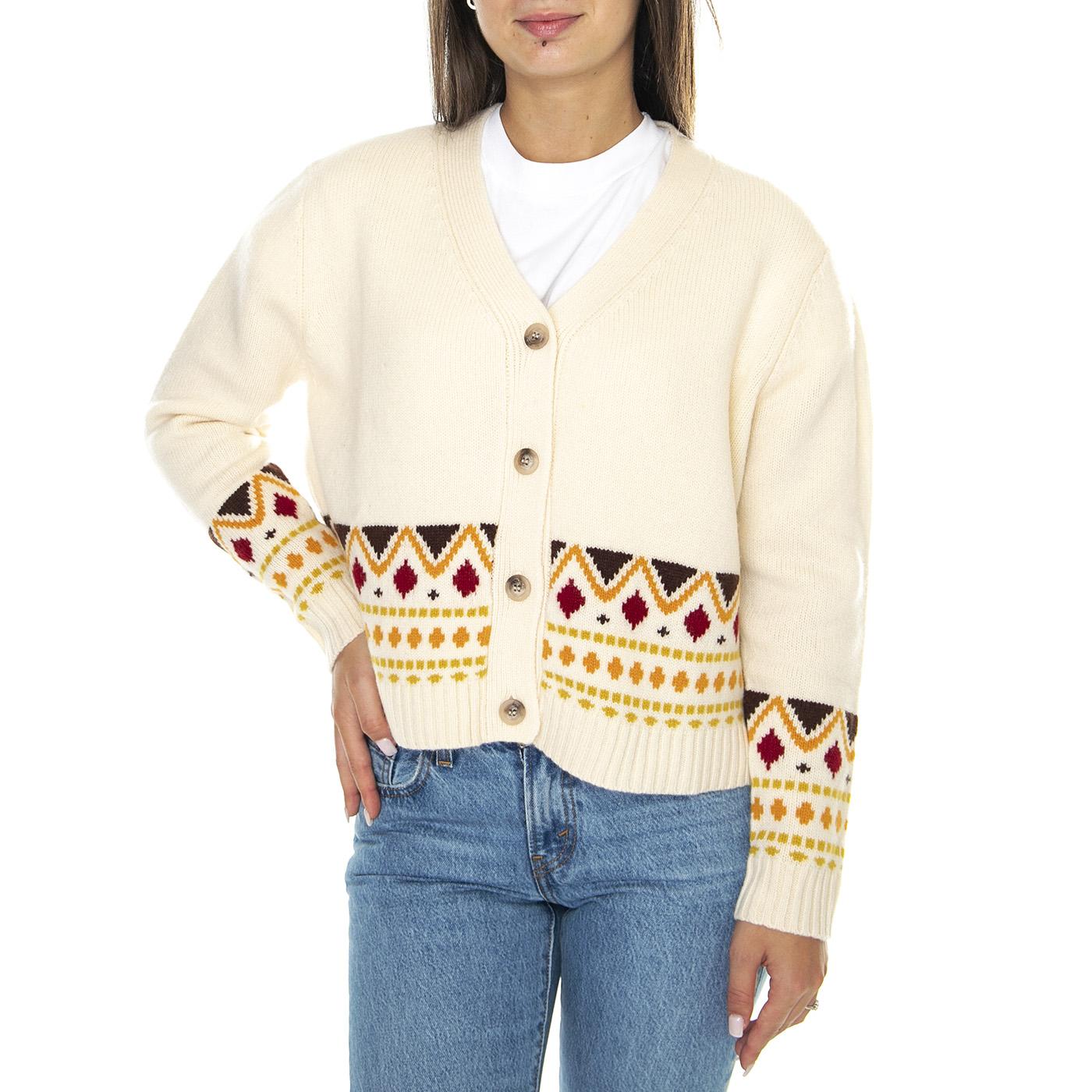 Maglia Donna 243 - Cardigan Donna Multicolore W264M49W561-243  SKILLS 