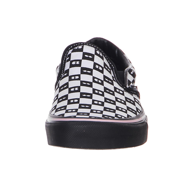 Classic Slip-On Lazy Oaf, Checkerboard/Black VA38F7QD0  VANS 