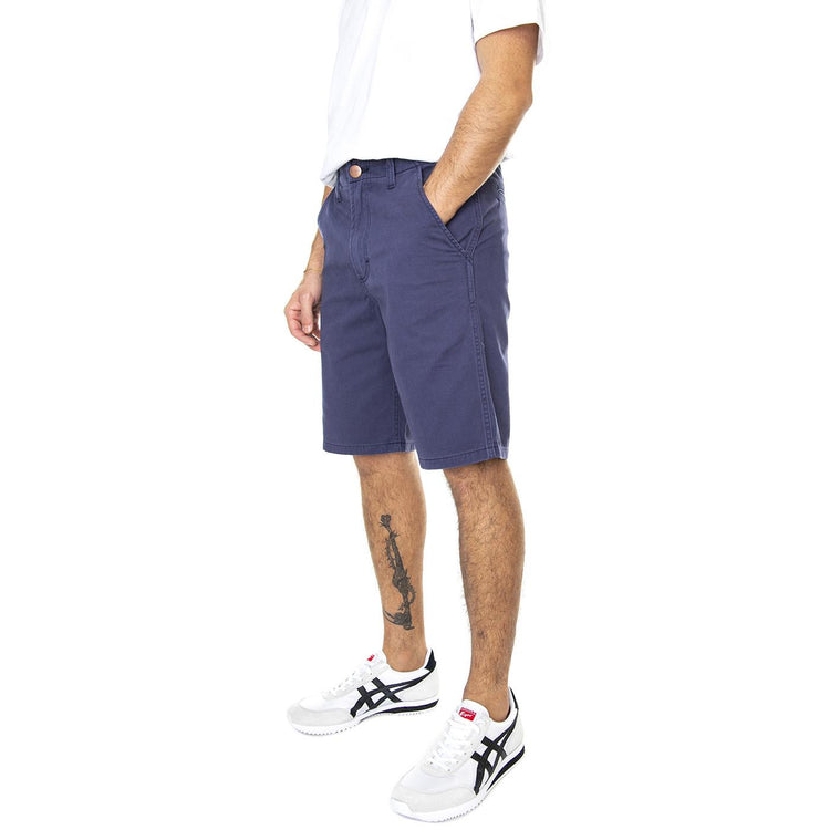 Casey Chino Shorts Eclipse Blue - Bermuda Uomo Blu W1C1FUX7M  WRANGLER 