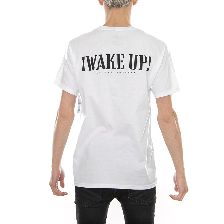 OBEY WAKE UP SILENT MAJORITY WHITE 165361698-WHT  OBEY 