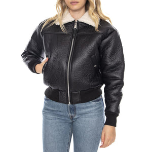 B-15 MOD -- Giacca Donna Nera F258007 3 ALPHA INDUSTRIES 