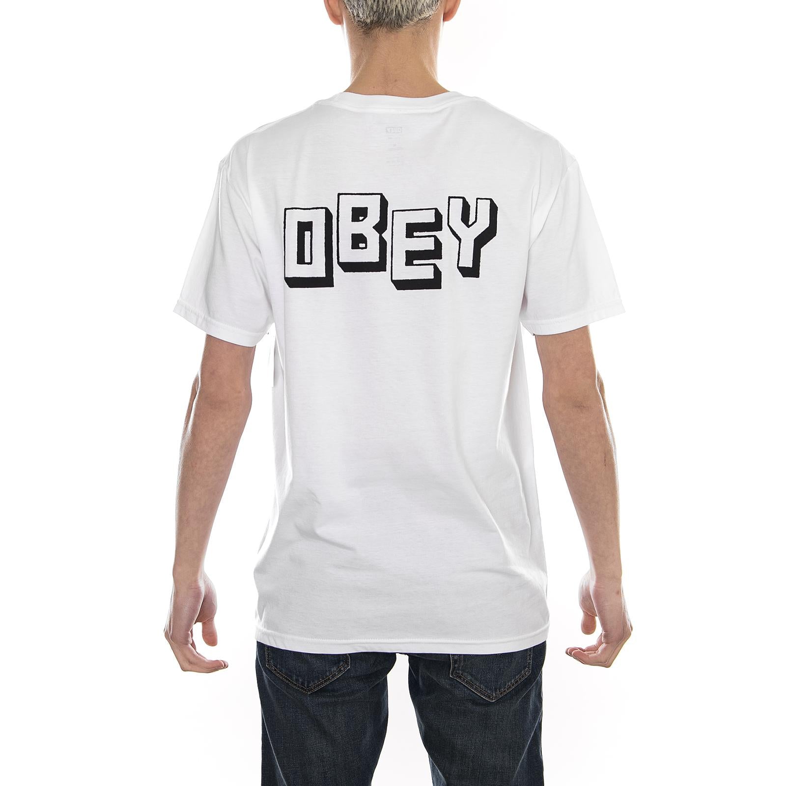 JUMBLE OBEY WHITE 165361687-WHT  OBEY 