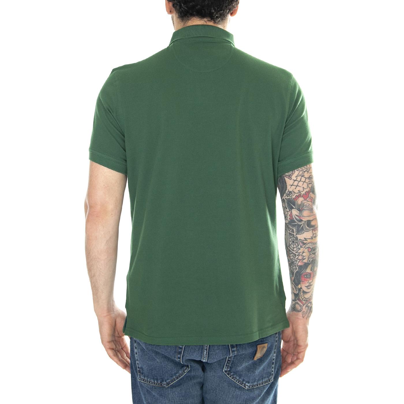 Lightweight Sports Polo Racing Green - Polo Uomo Verde SS24-MML1367-OL72  BARBOUR 