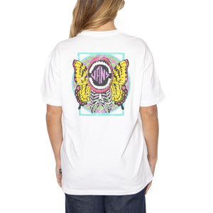 ETHEREAL OS SS White - Maglietta Girocollo Donna Bianca VN000NXCWHT1  VANS 