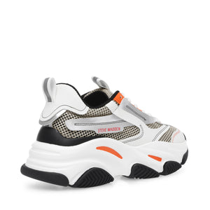 Possession Gry / Wht - Scarpe Stringate Profilo Basso Donna Grigie / Bianche SMPPOSSESSION-GRYWHT  STEVE MADDEN 