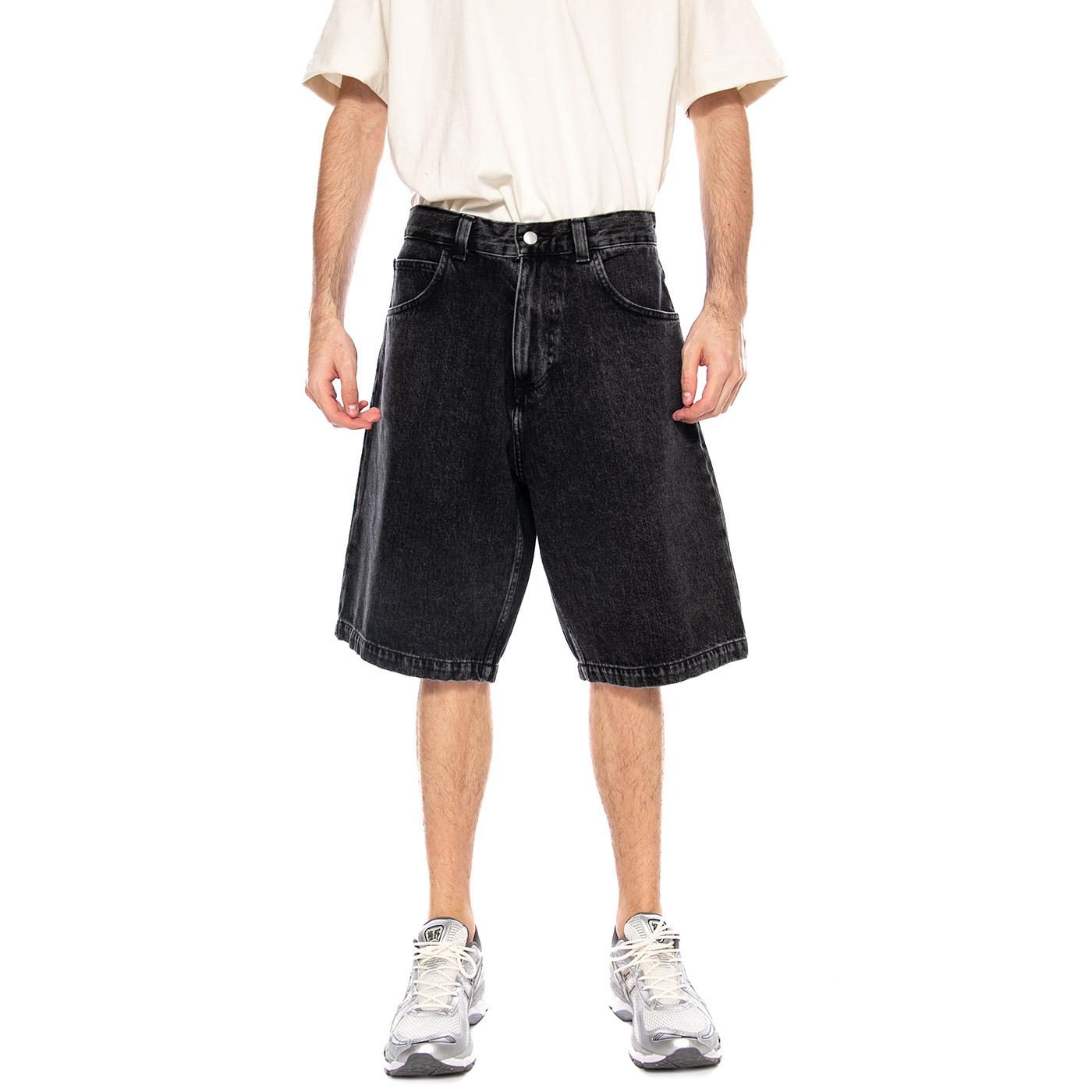 Worker Short Black - Bermuda Denim Jeans Uomo Neri I034934.89.0M. 89.0M EDWIN 