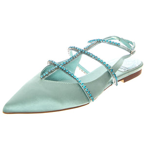 W' Pristina-Torquoise Saint Combo - Sandali Donna Turchesi JCR2P-150A  JEFFREY CAMPBELL 