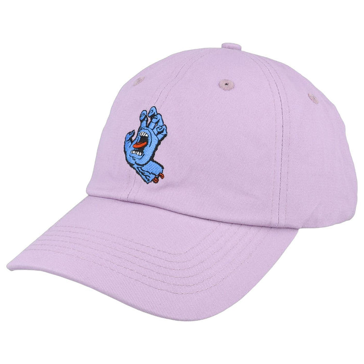 Screaming Mini Hand Cap Soft Purple - Cappellino con Visiera Viola Screaming Mini Hand Cap Soft Purple  SANTA CRUZ 
