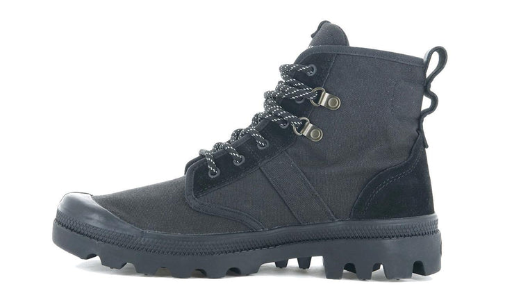 Pallabrousse Tact Black - Scarpe Stringate Profilo Alto Uomo Nere PAS77961-008-M  PALLADIUM 