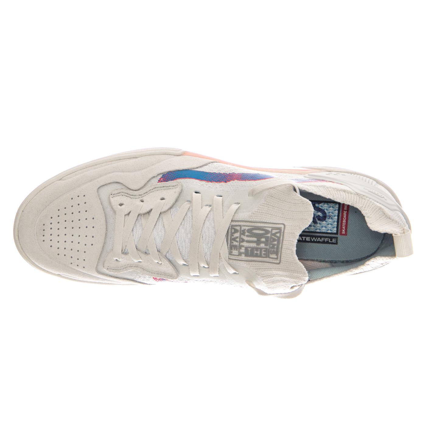 SKATE AVE 2.0 KNIT WHITE / BLUE - Scarpe Stringate Uomo Bianche VN000CBU Z5D1 VANS 