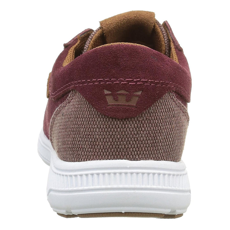 Hammer Run Scarpe - Burgundy / Brown / White Cornestone - Scarpe Basse Uomo Bordeaux 08023-652-M-652  SUPRA 