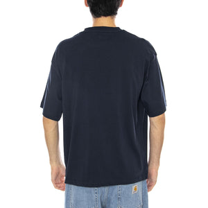 Dunstan River Short Sleeve Tee Dark Sapphir - Maglietta Girocollo Uomo Blu TB0A6GH 34331 TIMBERLAND 