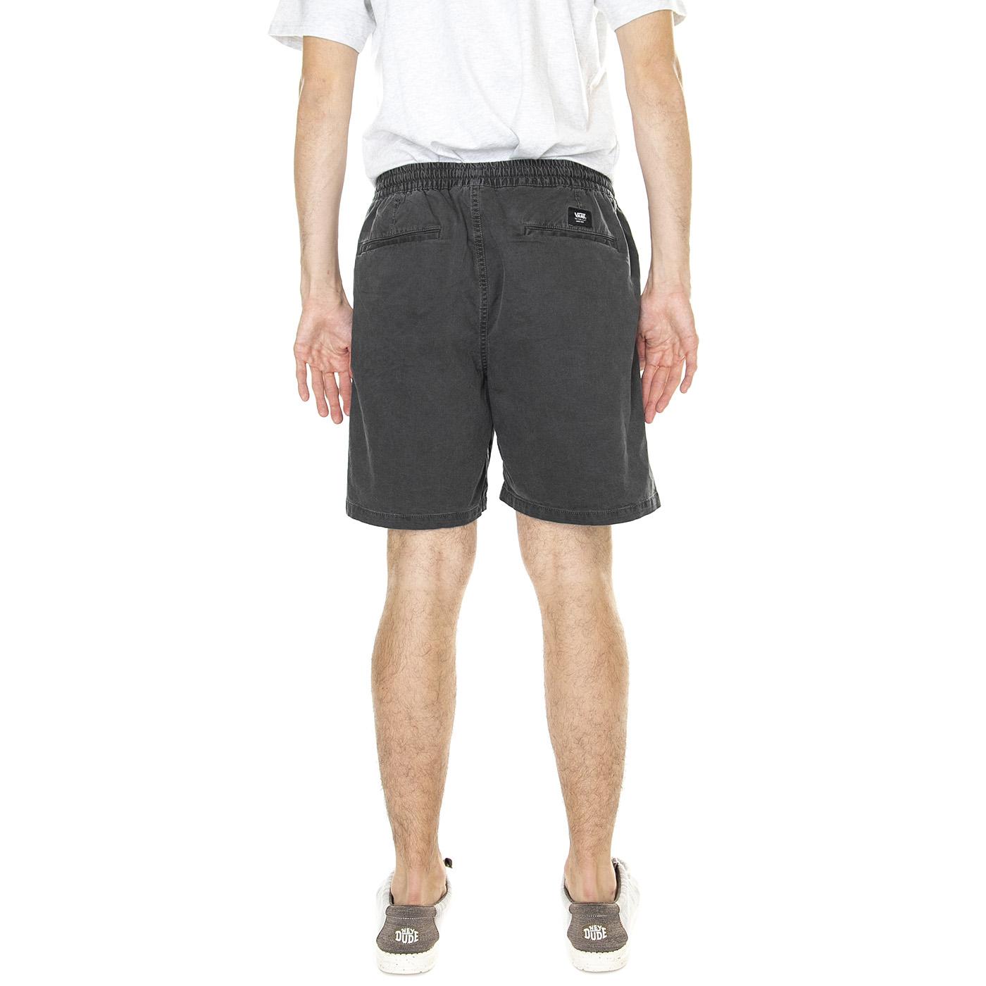 M' Range Salt Wash Relaxed Elastic Short Asphalt - Bermuda Uomo Grigi VN0A5FKC1O71  VANS 