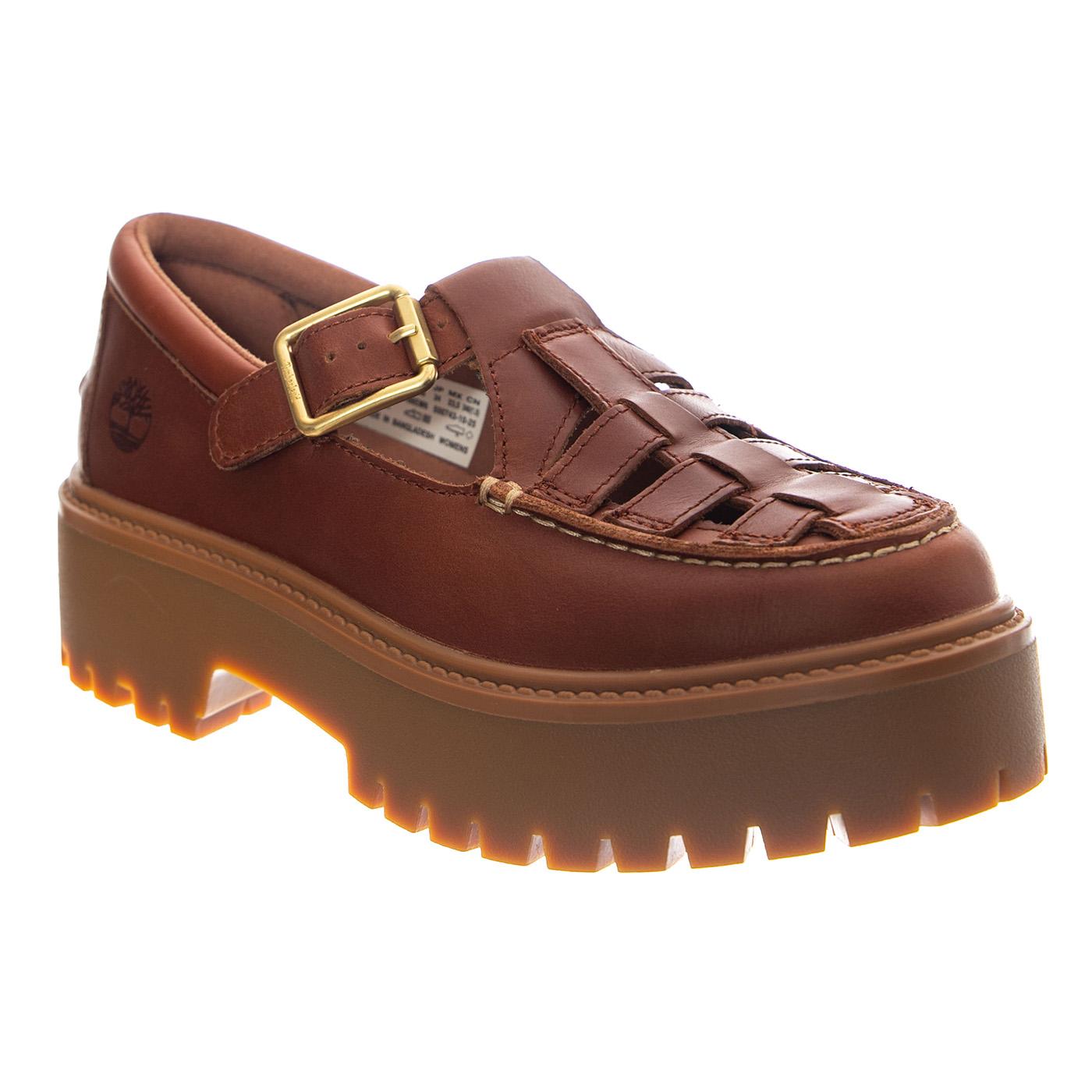 tst Buckle Shoe Rust Full Grain - Mocassini con Tacco Donna Marroni TB0A4188 EM61 TIMBERLAND 