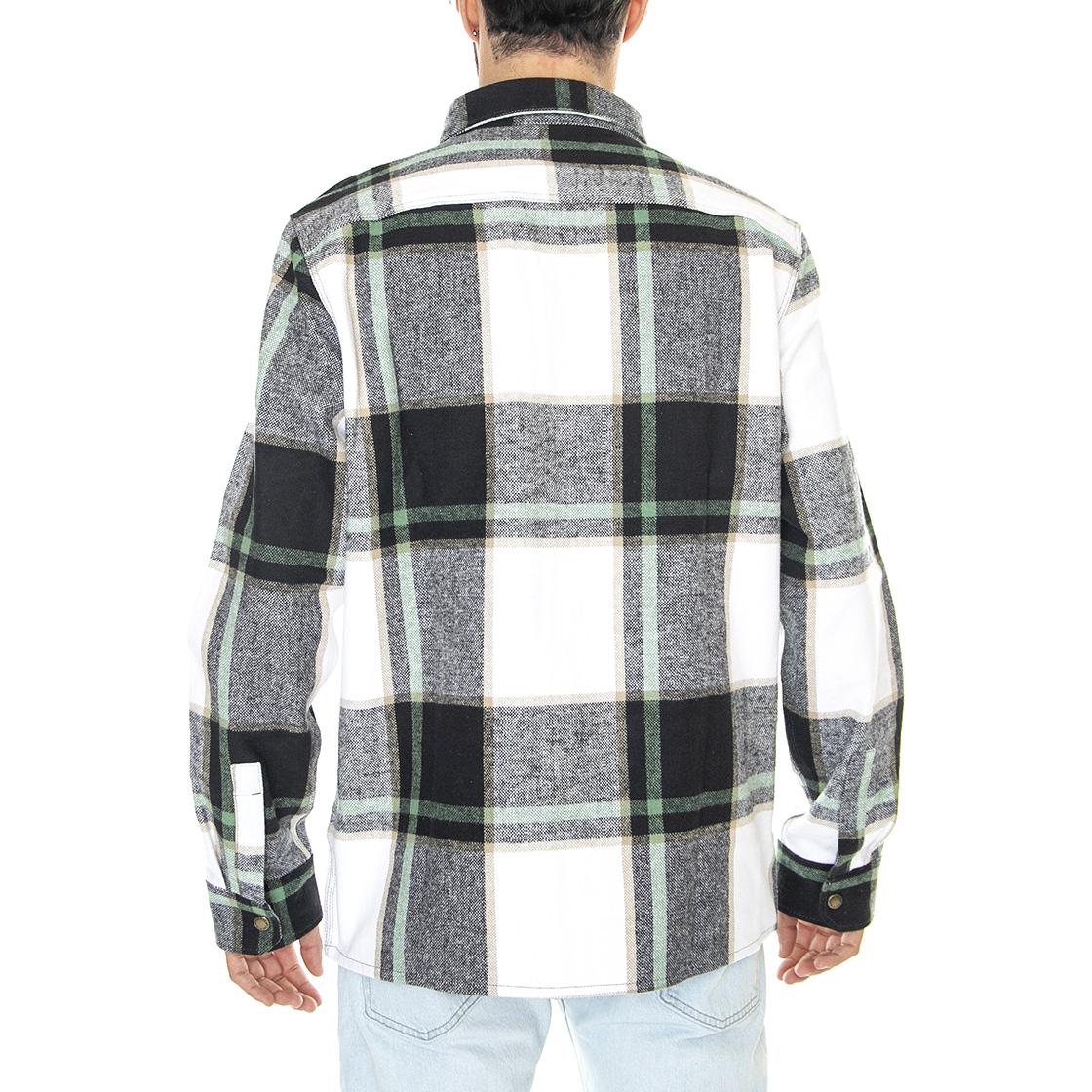 Nimmons LS Black - Camicia Uomo Nera / Multicolore DK0A4XGUBLK1  DICKIES 