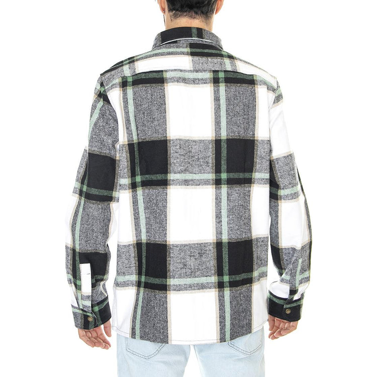 Nimmons LS Black - Camicia Uomo Nera / Multicolore DK0A4XGUBLK1  DICKIES 