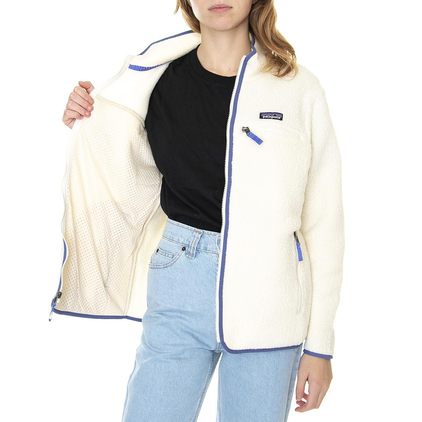 W's Retro Pile Jacket Natural - Giacca Invernale Donna Bianca 22795-NAT  PATAGONIA 