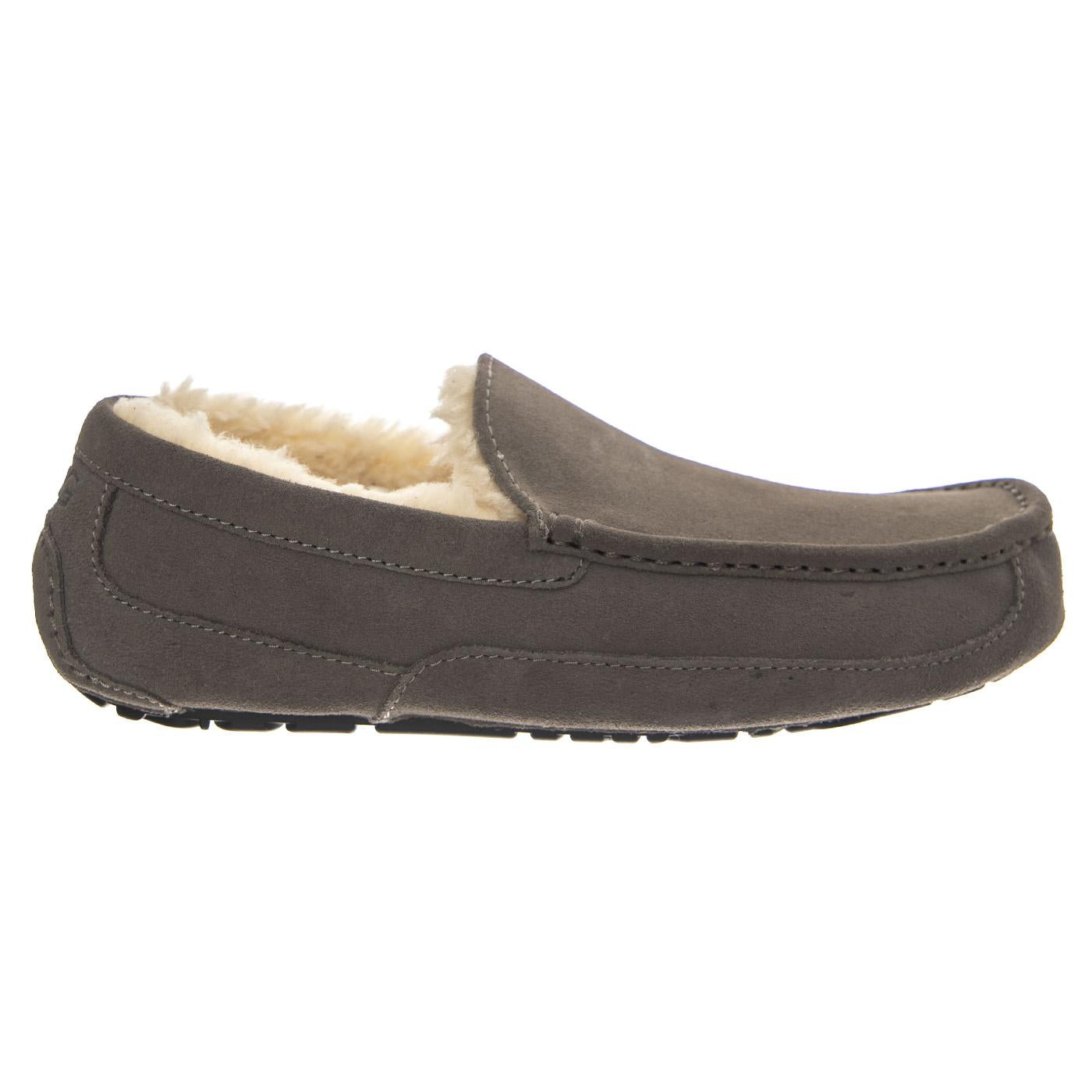 UGG M Ascot Grey - Mocassini Uomo in Pelle Scamosciata Grigi 1101110M GREY UGG 