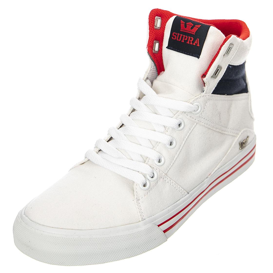  ALUMINUM White/Navy-White  SUPRA 