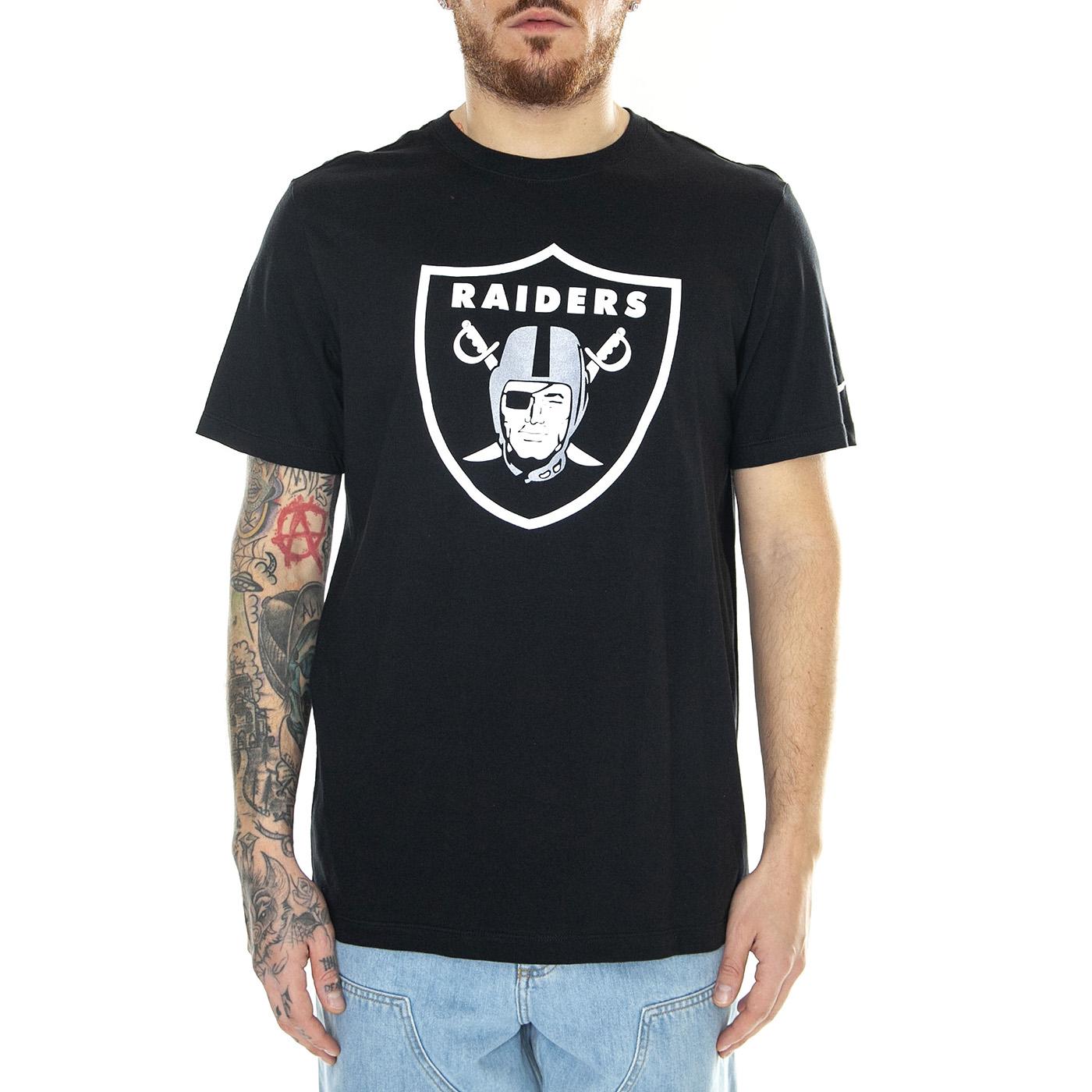 Nike Logo Essential T-Shirt Las Vegas Raiders Black - Maglietta Girocollo Uomo Nera N199-00A-8D-CLH  NIKE 
