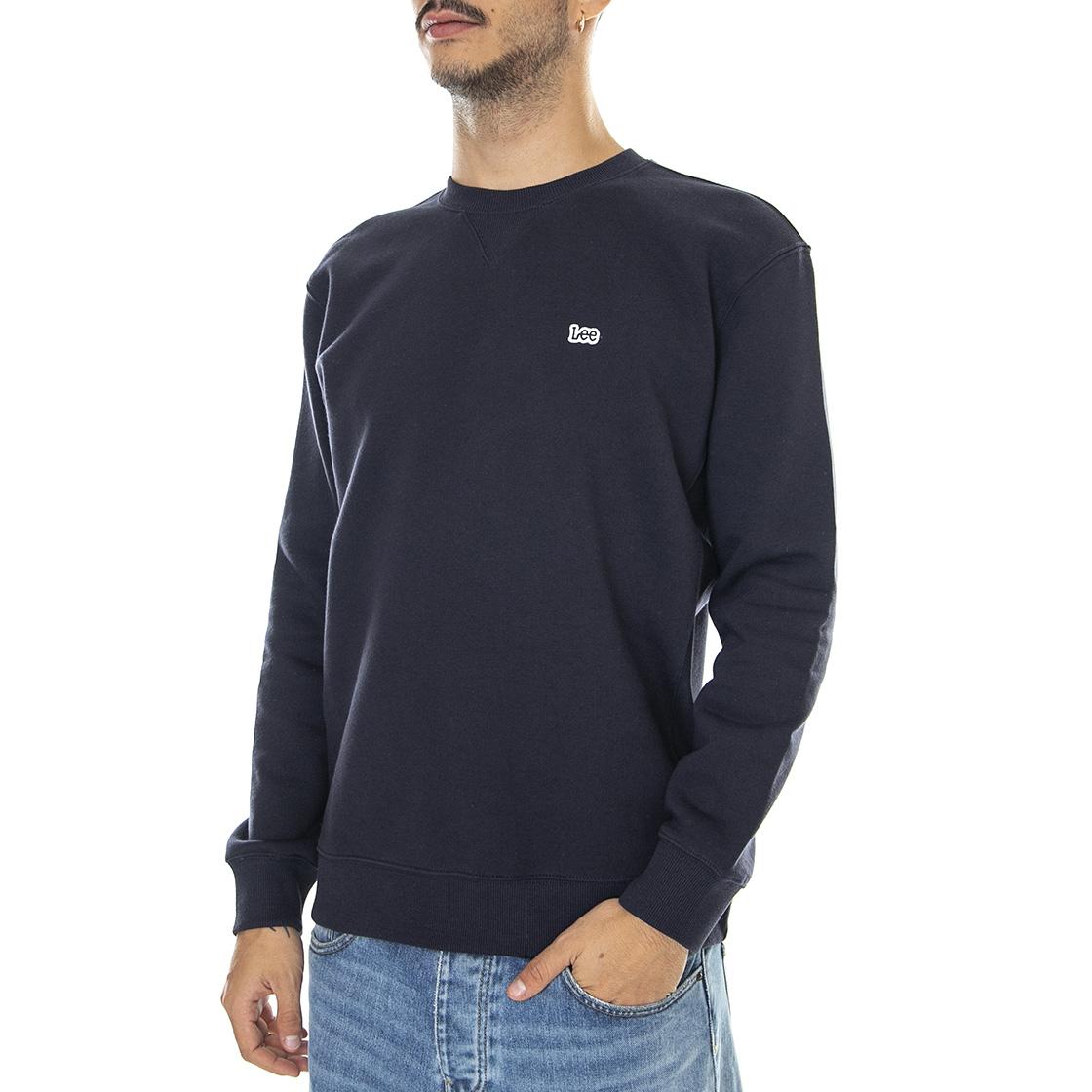 Plain - Felpa Girocollo Uomo Blu L81ITJMA  LEE 