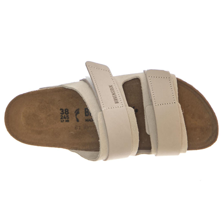 Uji antique white, Suede Leather/Nubuck - Sandali Donna Bianco 1024822  BIRKENSTOCK 