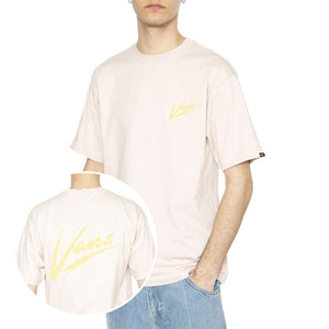 Dettori Loose SS Sepia Rose - Maglietta Girocollo Uomo Rosa VN000K42O3N1  VANS 