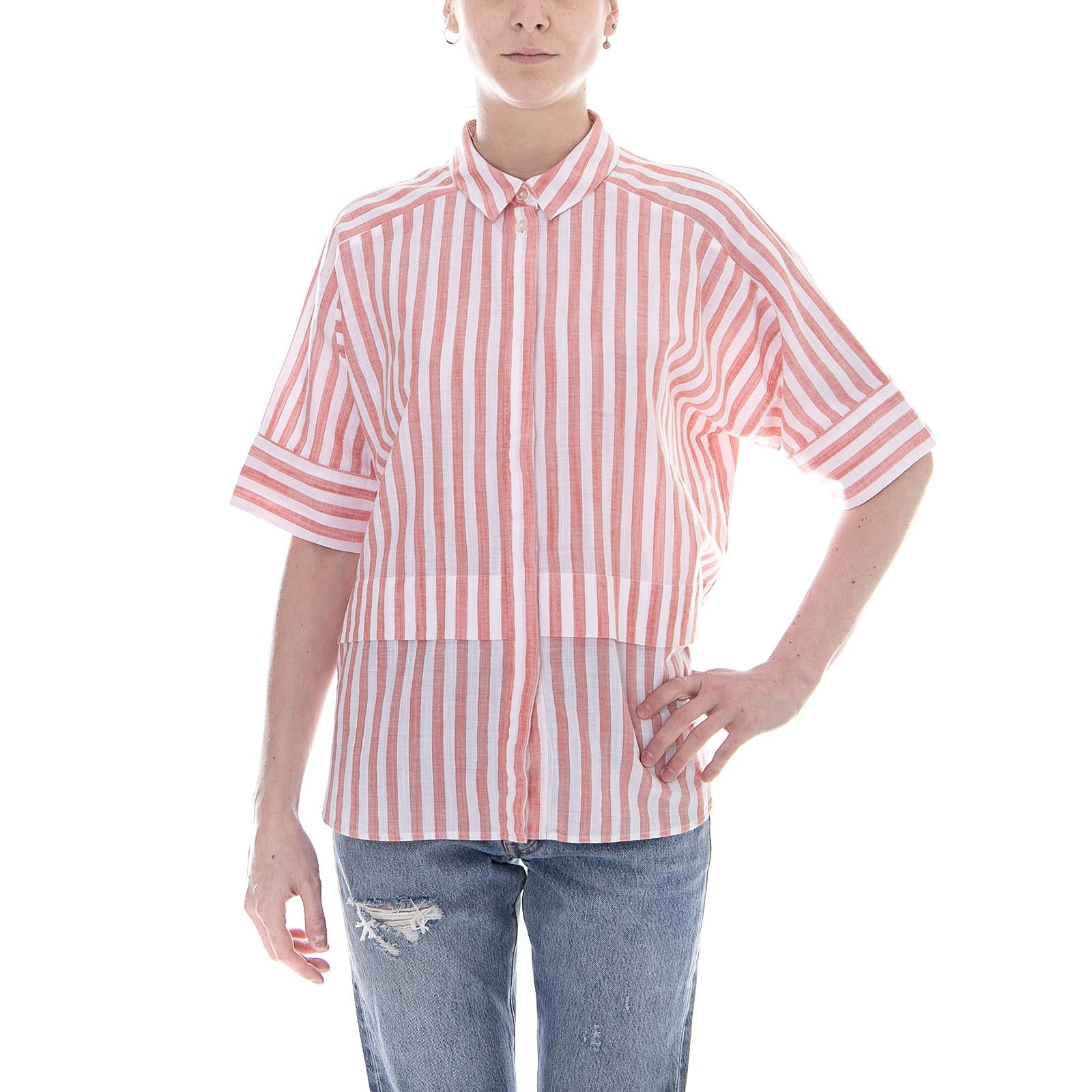 Signe Ws Top O.Stripe - Rosa 182651-630  ELVINE 