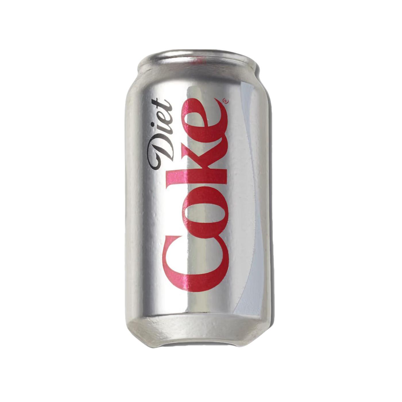 Diet Coke - Charm per Calzature Crocs Silver / Argento CR.5799 JIB UCOL CROCS 