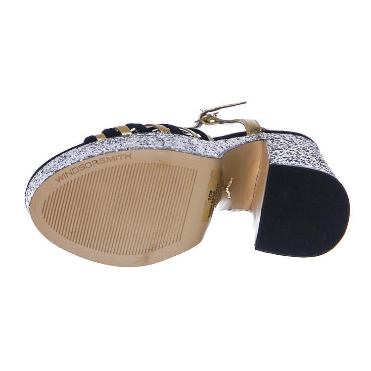 Roxie Sandals - Gold / Black / Silver - Sandali Alti Donna Multicolore WSSROXIE-GLD  WINDSOR SMITH 
