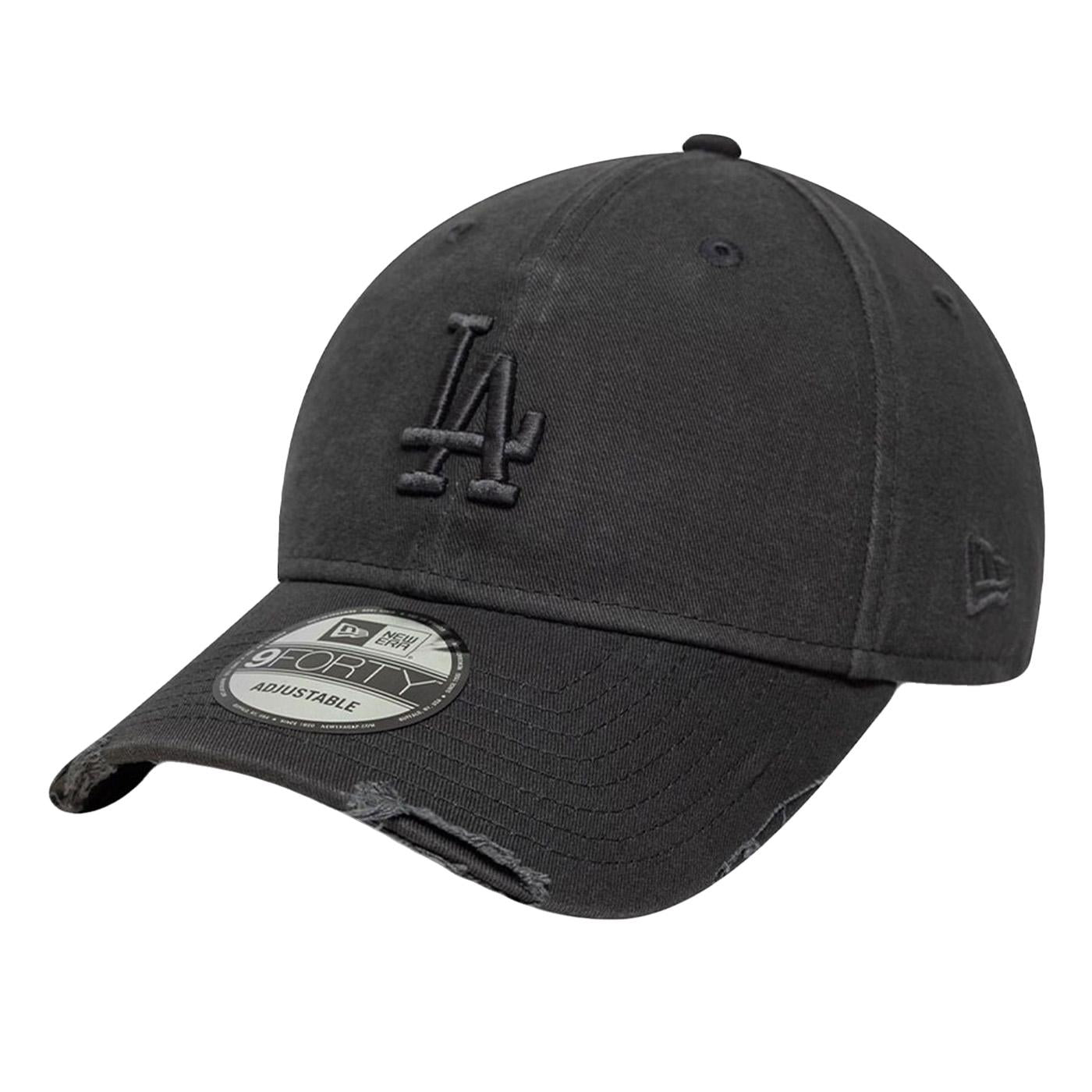 Wash Distress 9FORTY® Los Angeles Dodgers - Cappellino Grigio 60771828 STC NEW ERA 