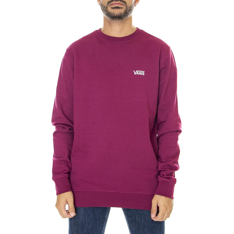 Core Basic Crew Fleece Purple Potion - Felpa Girocollo Uomo Viola VN0A7YDUY7Y1  VANS 