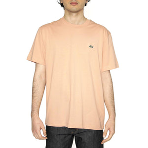 T-Shirt ZIH Pink - Maglietta Girocollo Uomo Rosa TH7318-ZIH  LACOSTE 